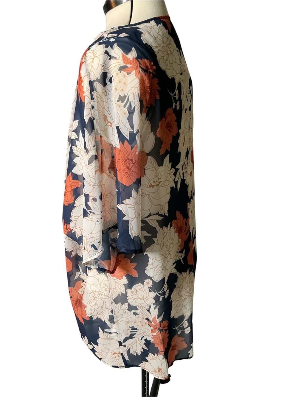 Floral kimono top - Picture 4 of 5